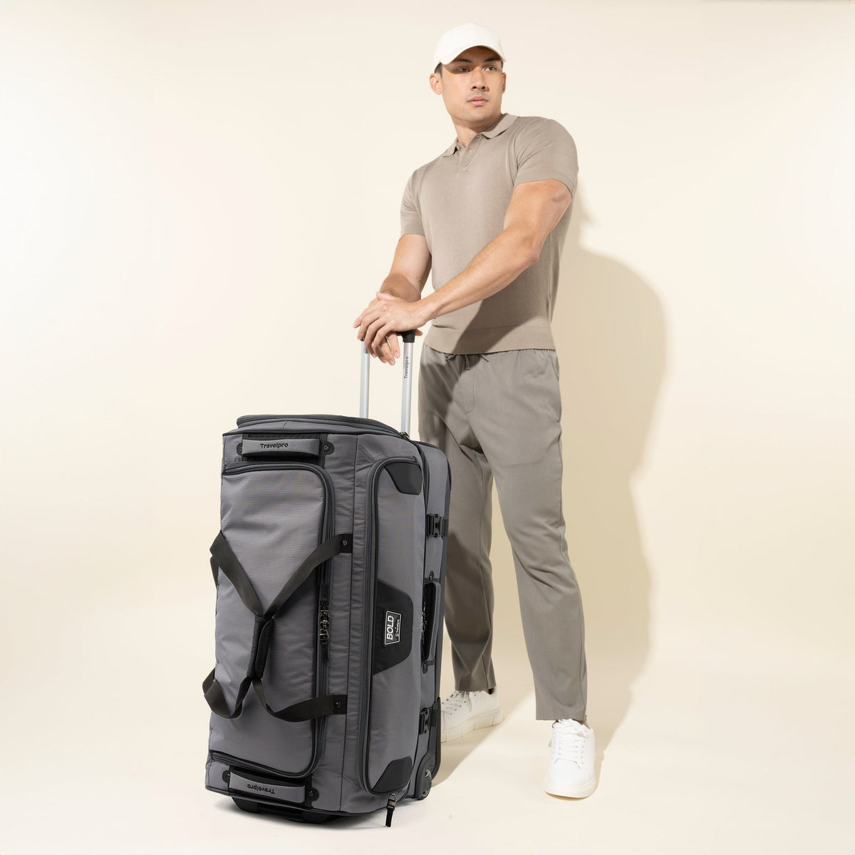 Bold™ by Travelpro® Large Check-In Drop-Bottom Rolling Duffel