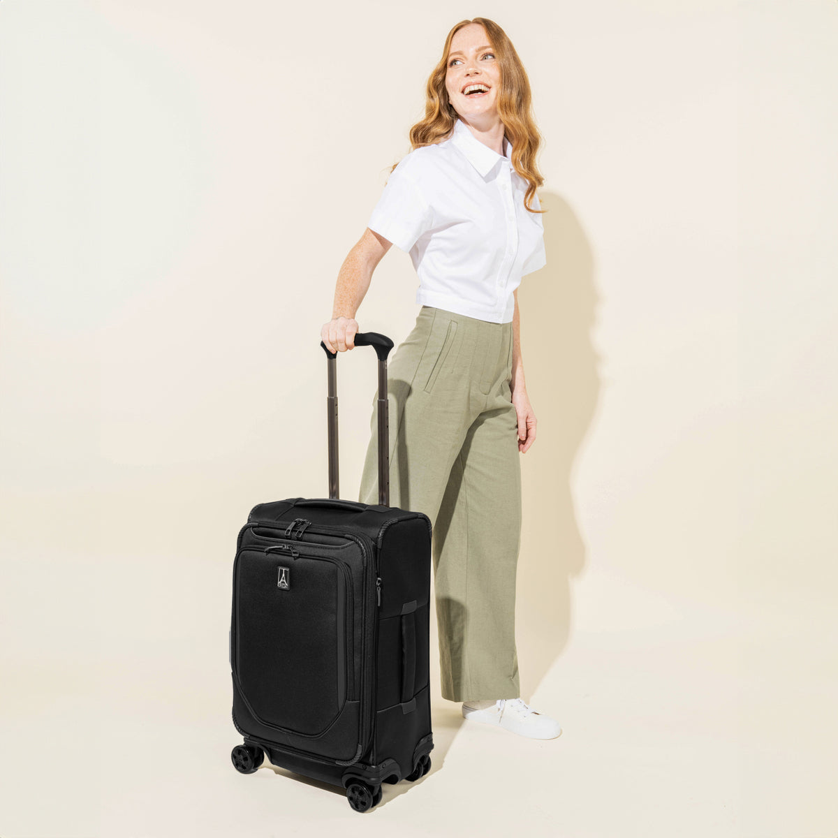 Crew Classic Carry-on Spinner / Travelpro® Altitude™ Large Backpack Set